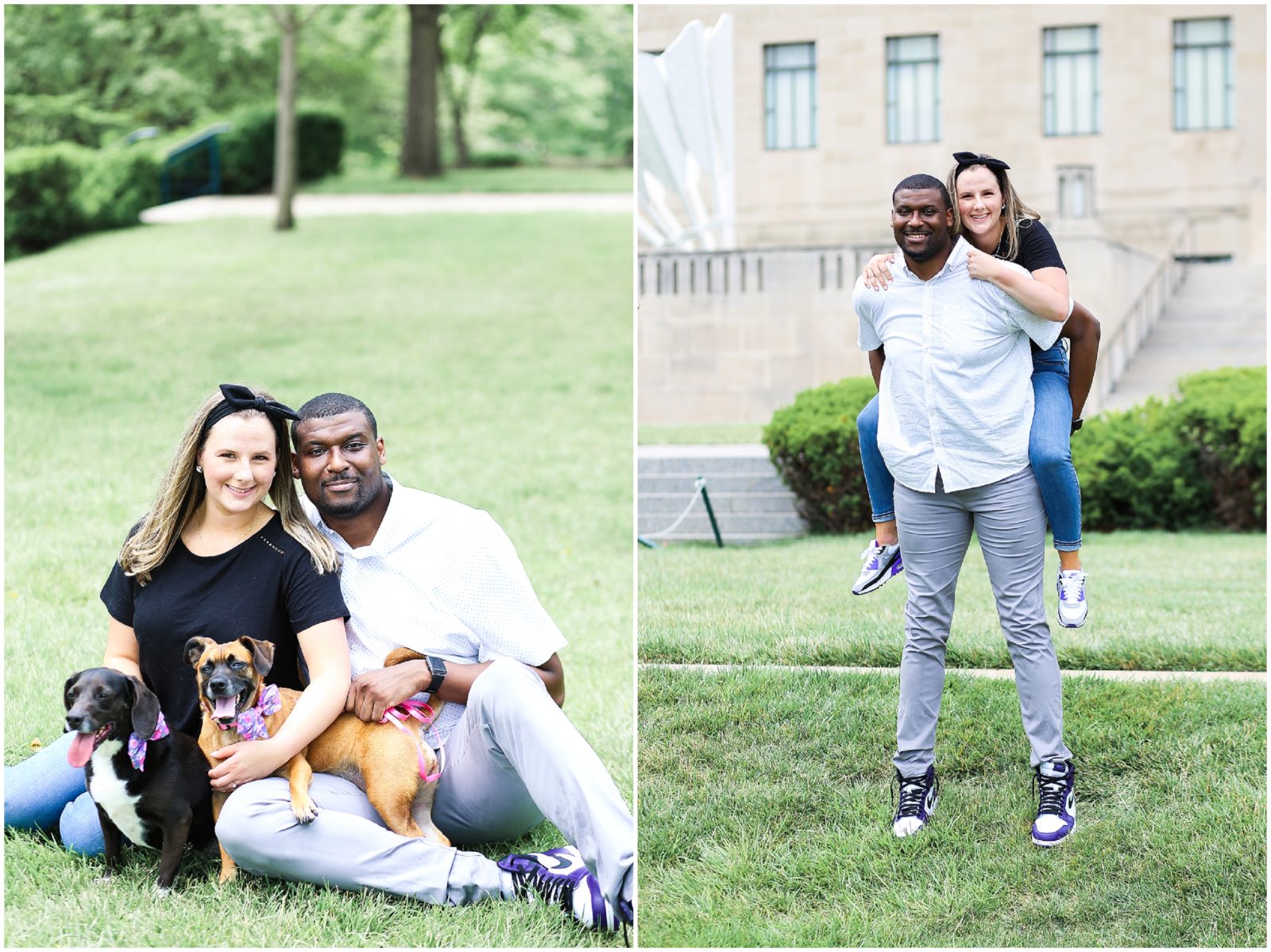 fun engagement photos - fun engagement photography 