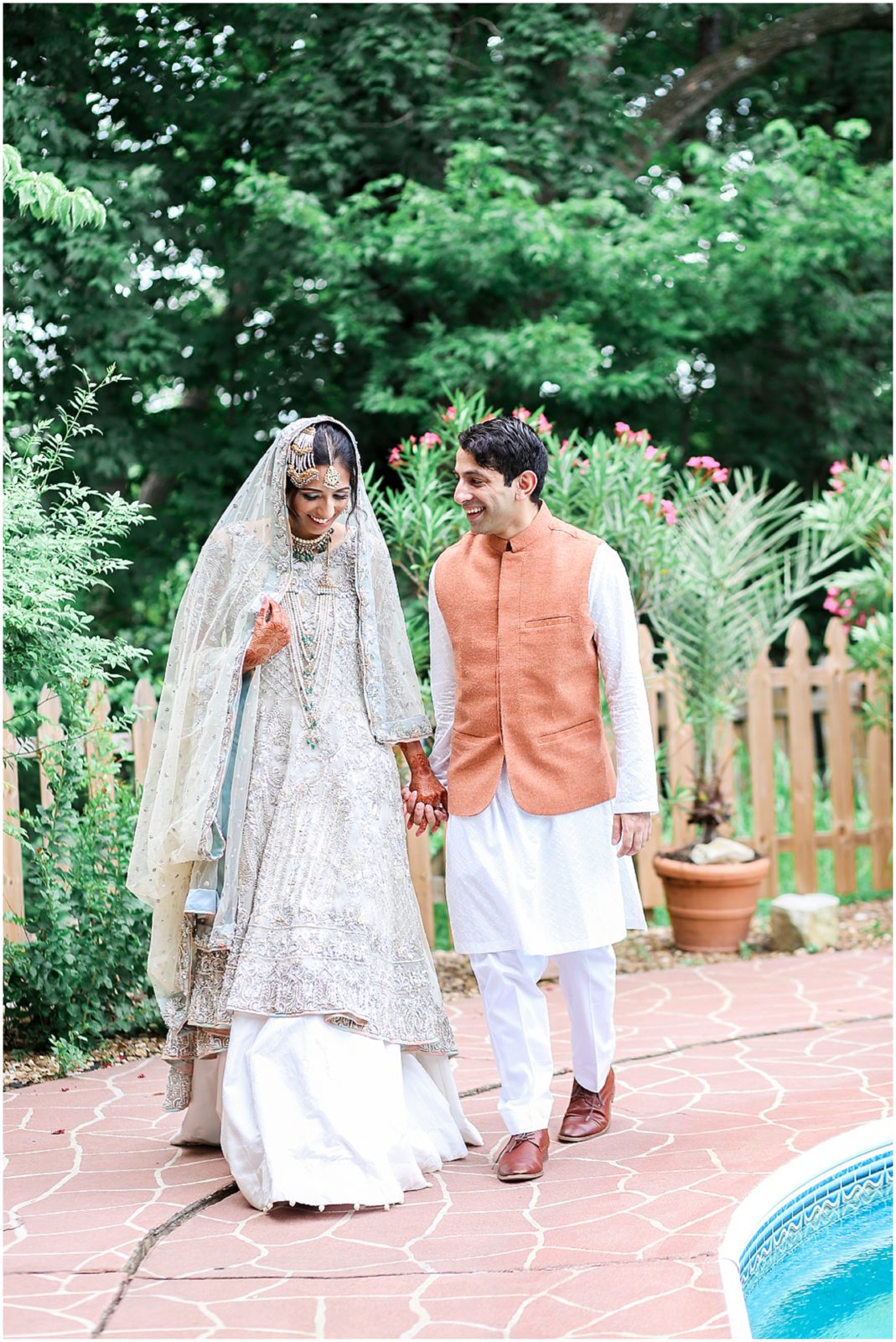 couple portrait ideas - Indian Pakistani Punjabi Wedding Ceremony Nikkah - St. Louis Missouri - STL - Kansas City based Wedding Photographer - Four Seasons Wedding - Hennah Party - Islamic Wedding Ceremony - Mariam and Amaad's Intimate Backyard Wedding 