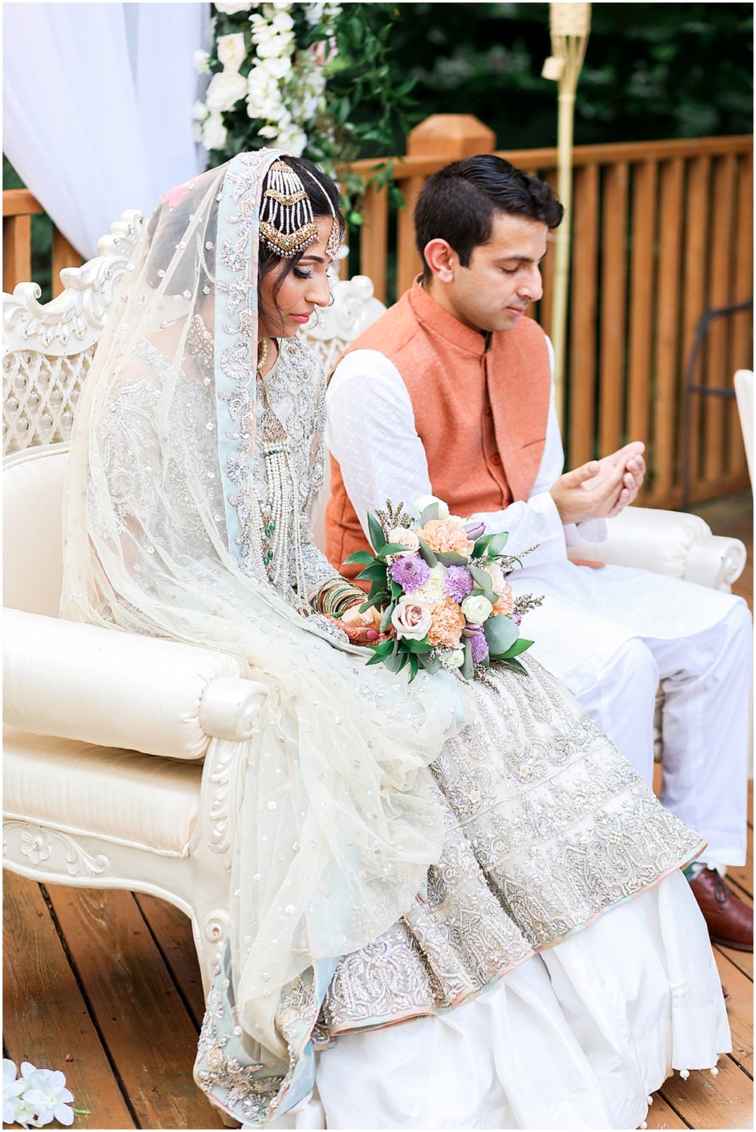 Indian Pakistani Punjabi Wedding Ceremony Nikkah - St. Louis Missouri - STL - Kansas City based Wedding Photographer - Four Seasons Wedding - Hennah Party - Islamic Wedding Ceremony - Mariam and Amaad's Intimate Backyard Wedding 