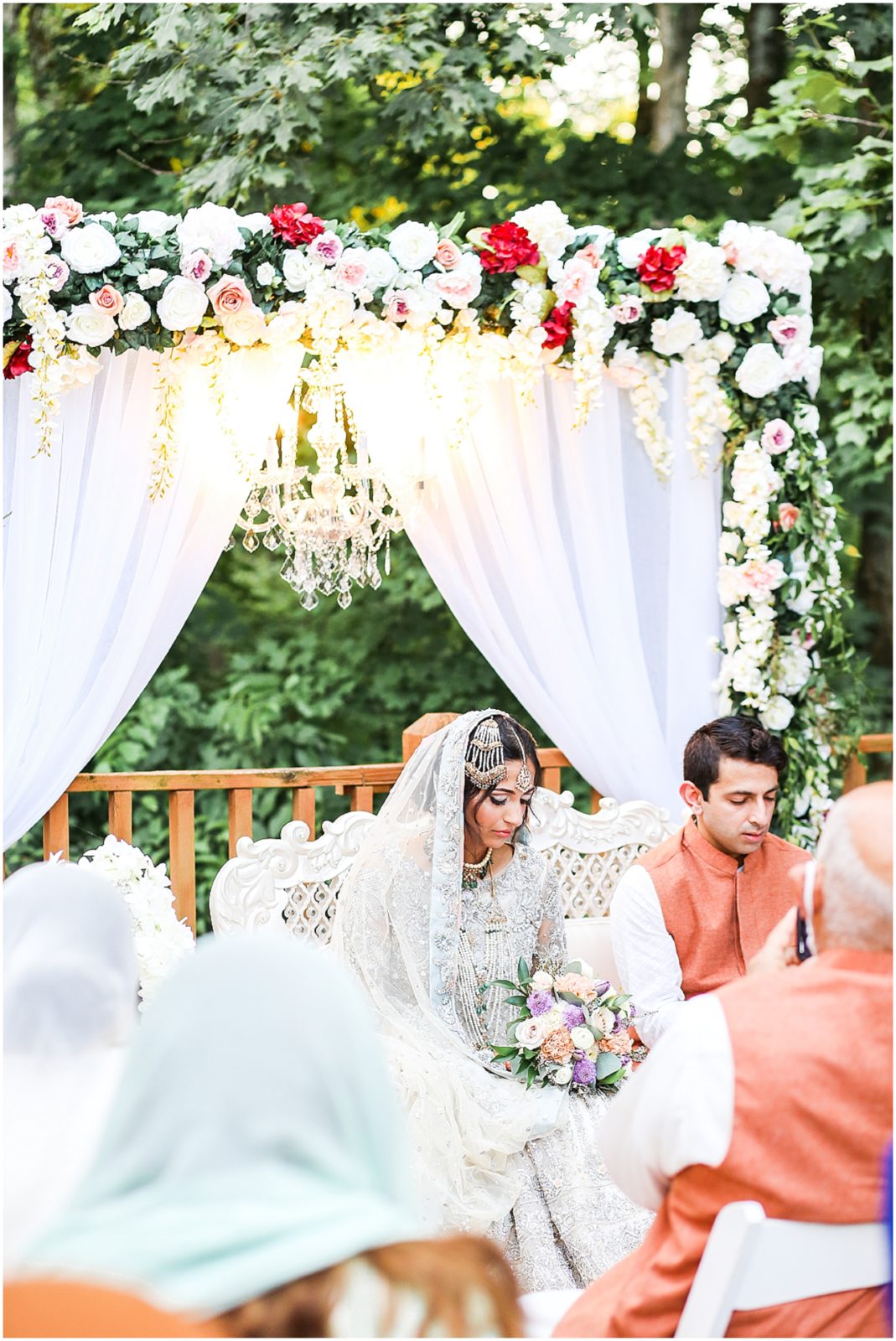 Indian Pakistani Punjabi Wedding Ceremony Nikkah - St. Louis Missouri - STL - Kansas City based Wedding Photographer - Four Seasons Wedding - Hennah Party - Islamic Wedding Ceremony - Mariam and Amaad's Intimate Backyard Wedding 