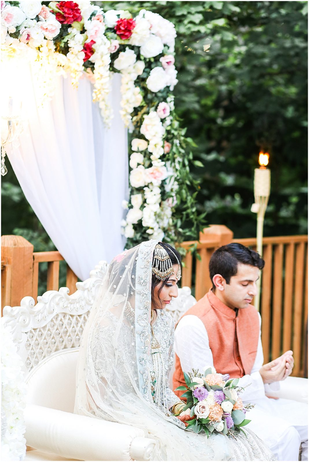 Indian Pakistani Punjabi Wedding Ceremony Nikkah - St. Louis Missouri - STL - Kansas City based Wedding Photographer - Four Seasons Wedding - Hennah Party - Islamic Wedding Ceremony - Mariam and Amaad's Intimate Backyard Wedding 