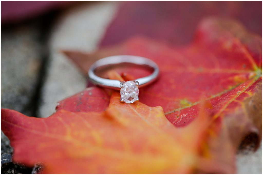 wedding ring - fall photos 