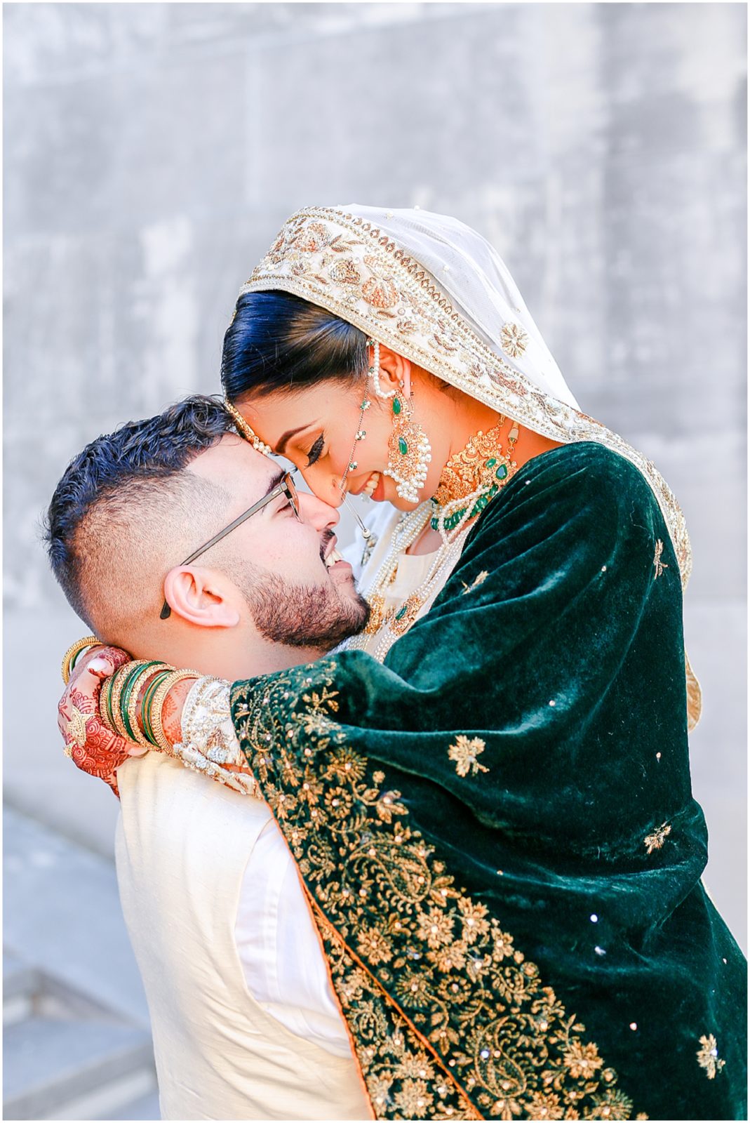 Pakistani Indian Nikkah Wedding Photos at Kansas City Liberty Memorial by Mariam Saifan Photography