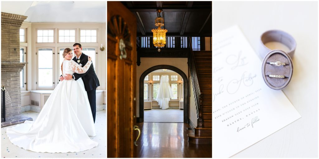 elegant classic wedding photos at the simpson house in kansas city 