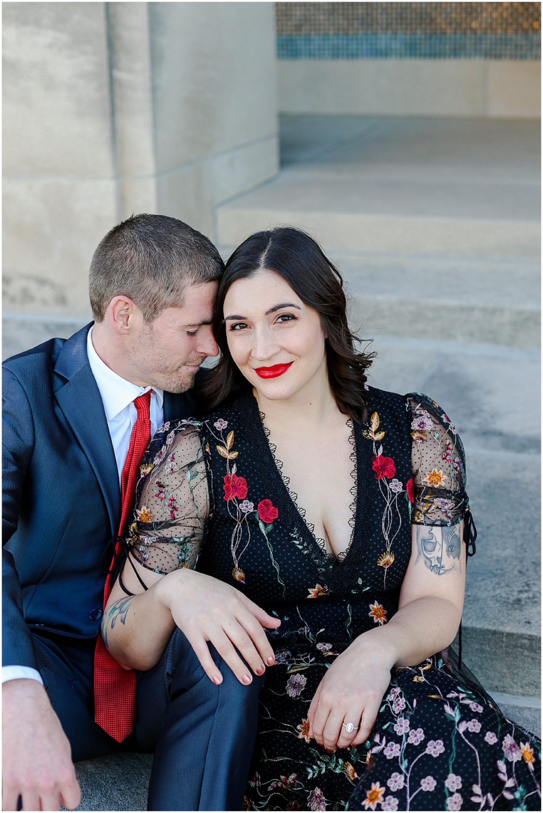 engagement photos liberty memorial kansas city