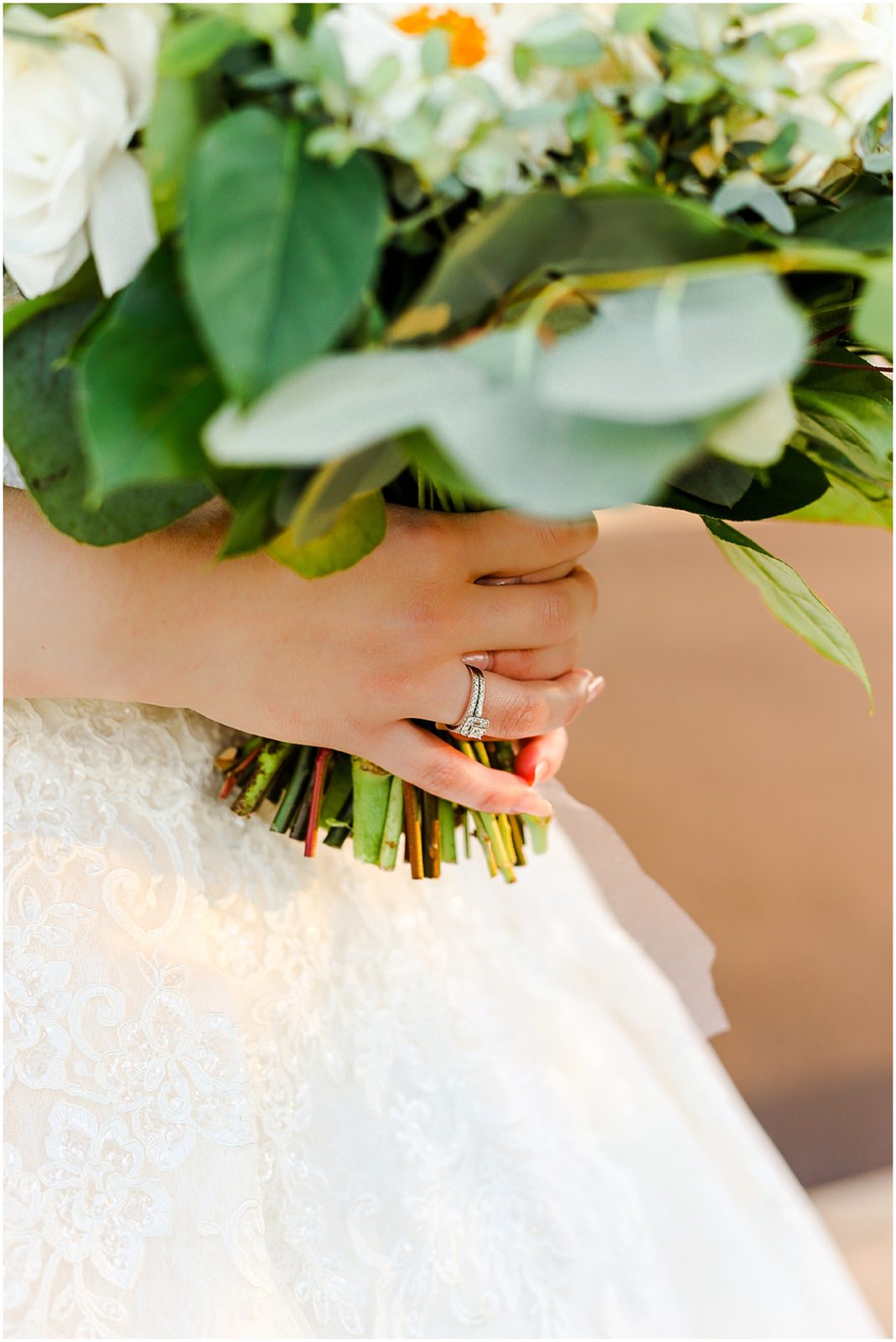 wedding bouquet - arab bride