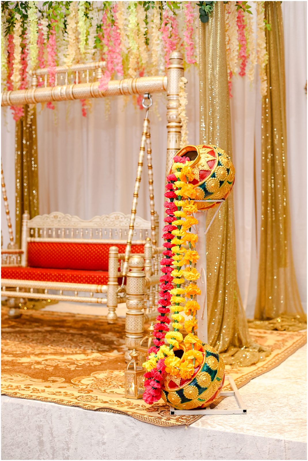 henna mehndi wedding decor