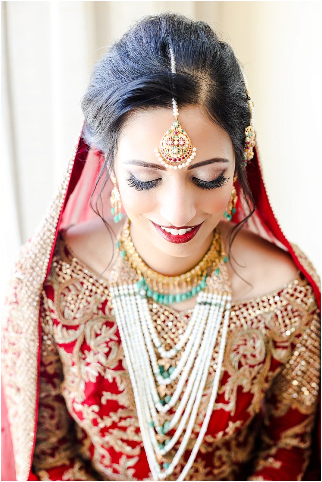 indian bridal make up - four seasons hotel in st. louis - kansas city wedding photographer - mariam saifan photography - where to get married 
