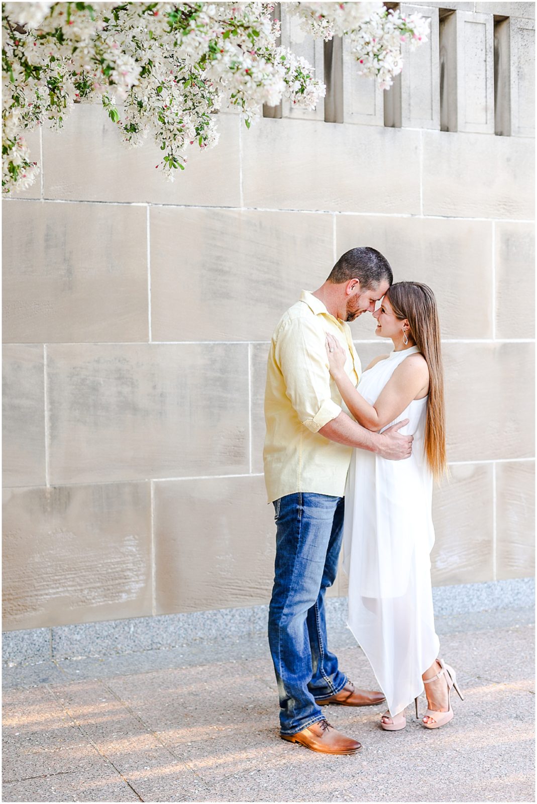 engaged couple