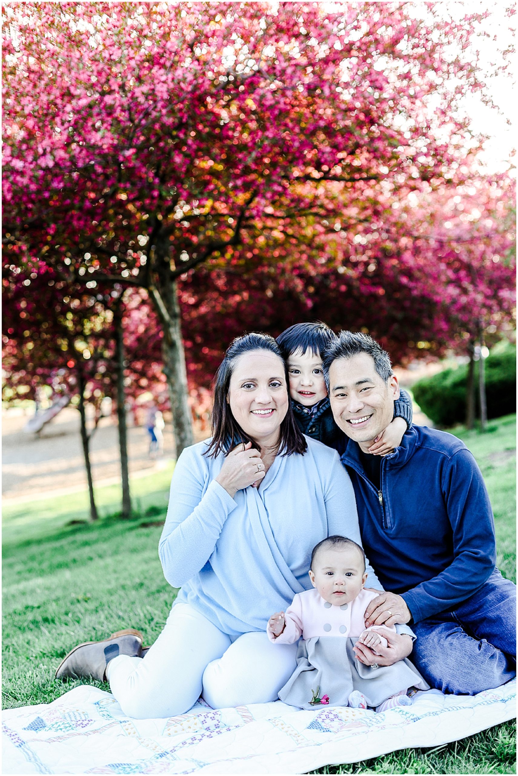 toddler and baby family photos
