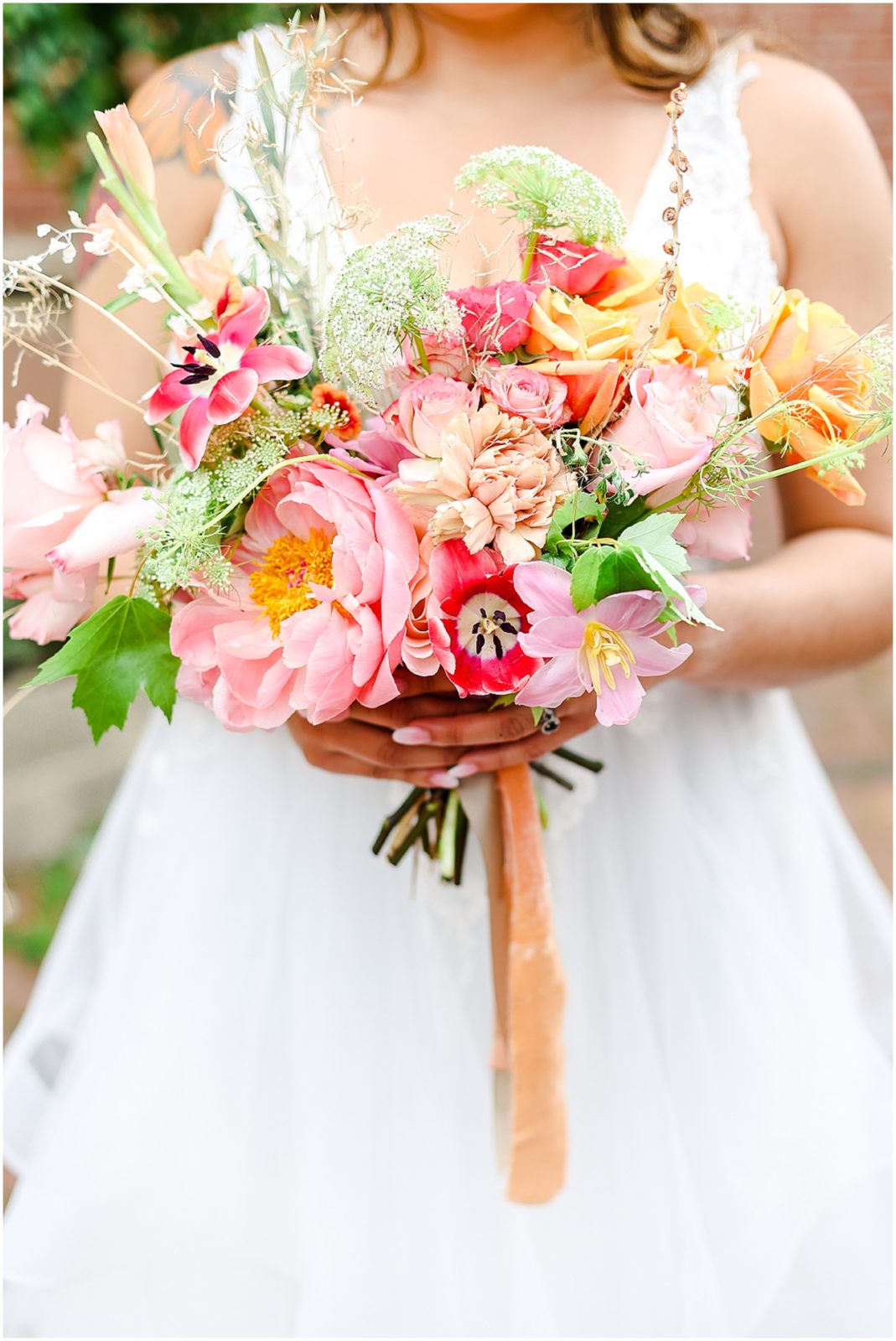 beautiful pink peony flowers - feasts of fancy - kansas city wedding - kc floral house - mariam saifan photography - spanish styled shoot - wedding inspiration - colorful wedding photography ultrapom 