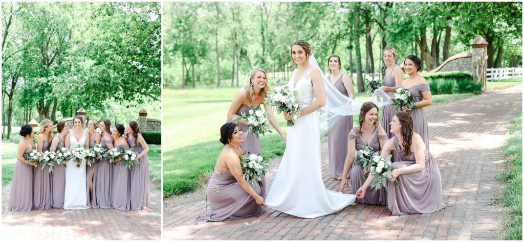 bridal party photo ideas kansas city