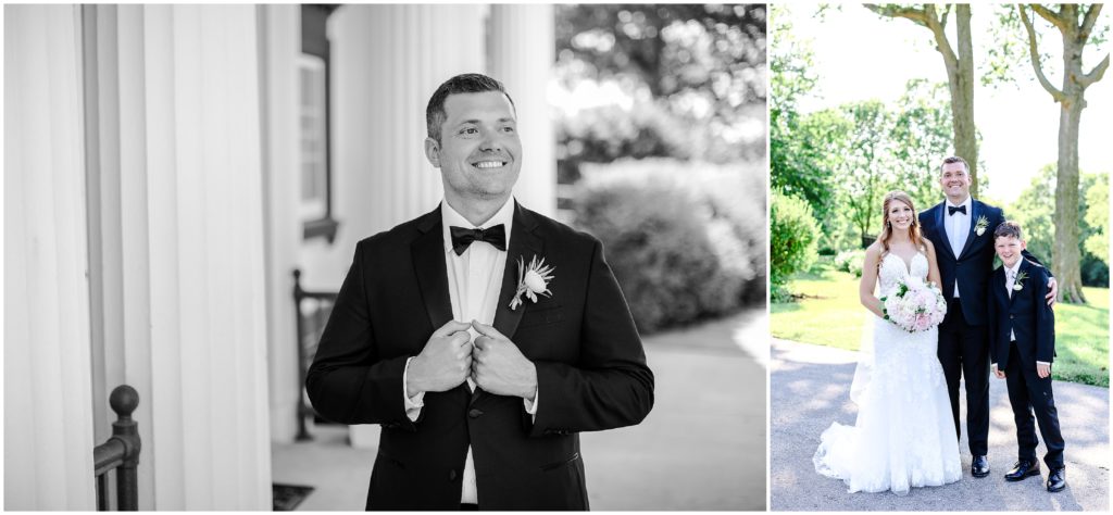 groom portraits at longview mansion