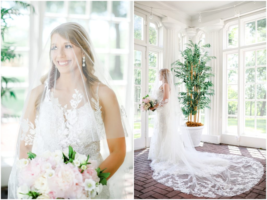 bridal portraits - longview mansion