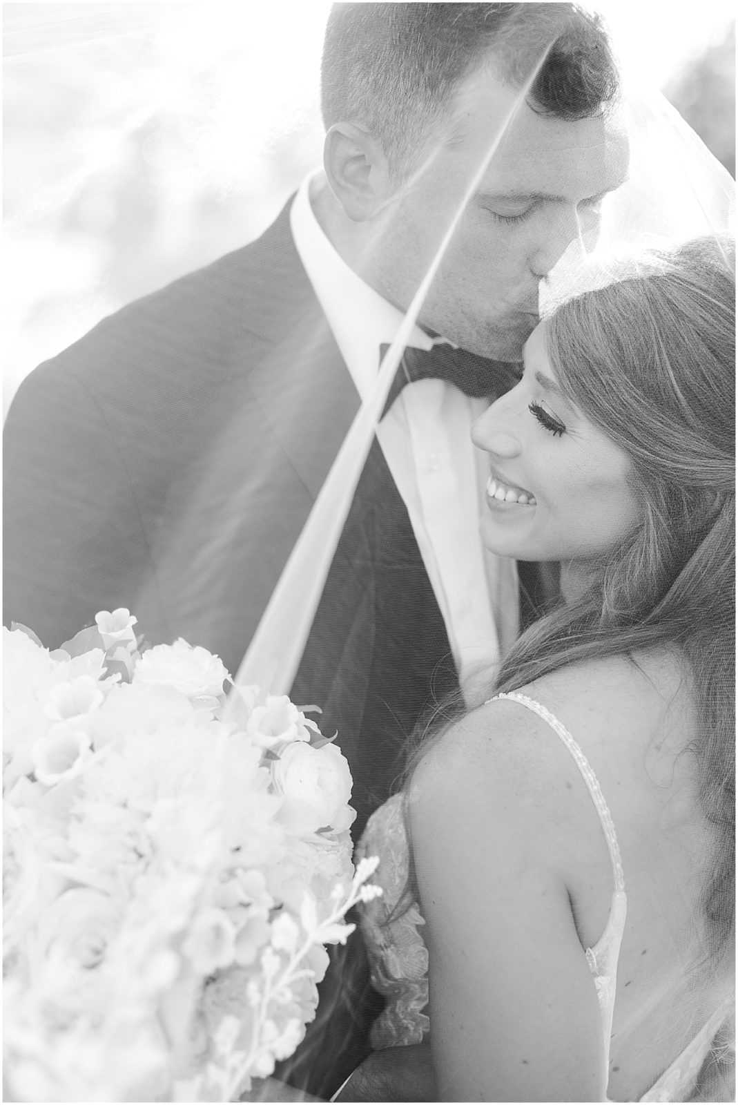 bride and groom wedding portraits at longview mansion 