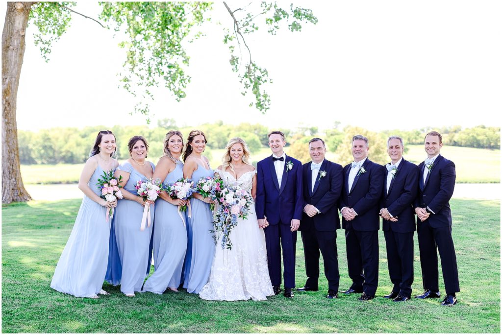 bridal party photos