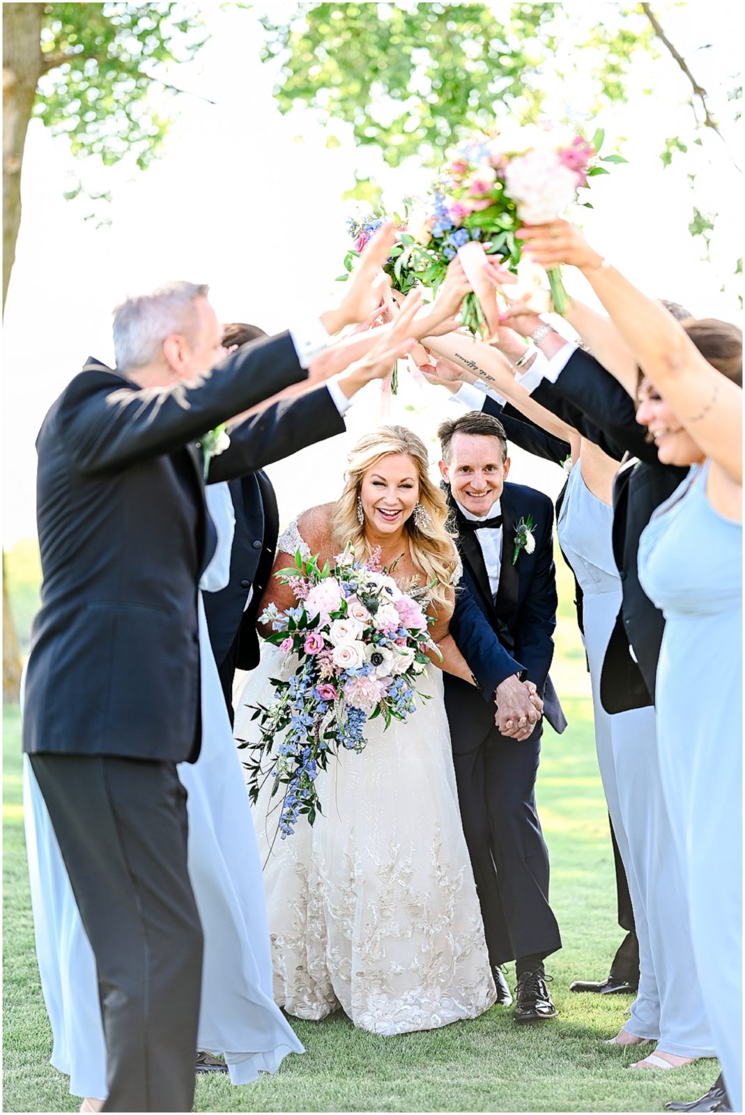 bridal party portraits