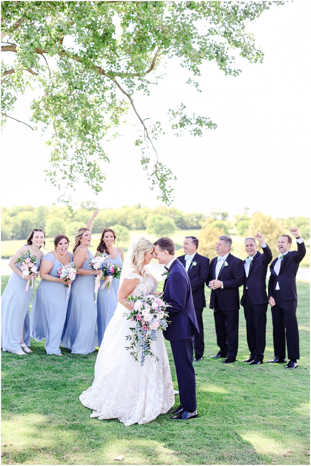 bridal party portraits