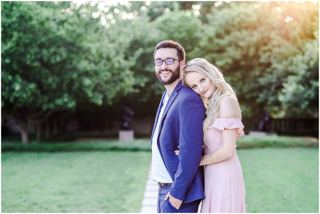 Kansas City Engagement Photos at the Nelson Atkins Museum  - Where to take Photos in Kansas City - Mariam Saifan Photography - Bethany & Josh - The Longview Mansion Wedding 