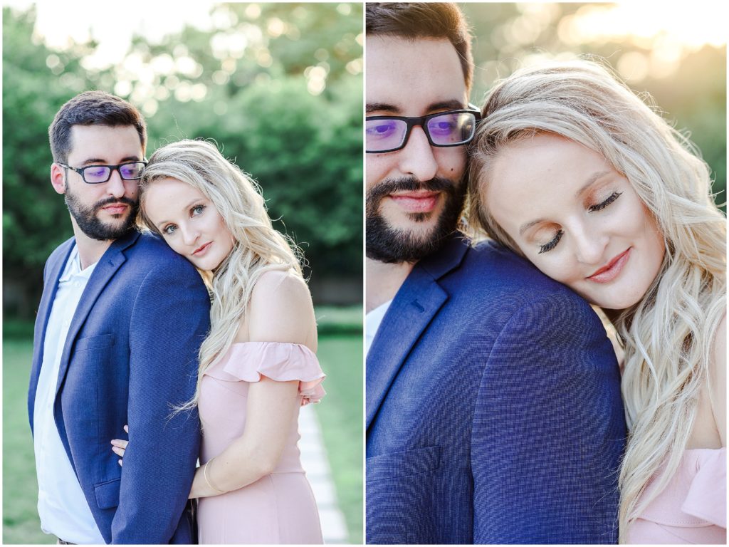 Kansas City Engagement Photos at the Nelson Atkins Museum  - Where to take Photos in Kansas City - Mariam Saifan Photography - Bethany & Josh - The Longview Mansion Wedding 