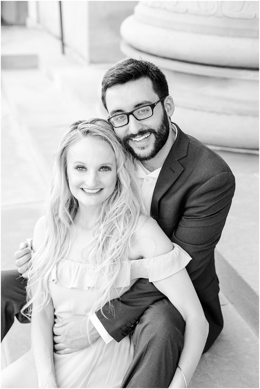 cute couple portraits - engagement photo ideas 