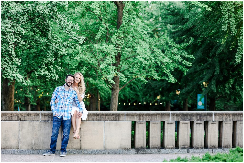 Kansas City Engagement Photos at the Nelson Atkins Museum  - Where to take Photos in Kansas City - Mariam Saifan Photography - Bethany & Josh - The Longview Mansion Wedding  - contemporary museum - art institute of kansas city