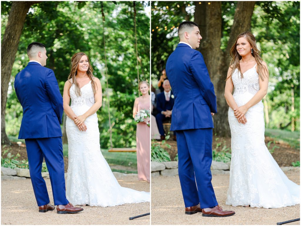 Unplugged Wedding Ceremony at the Barn at Riverbend