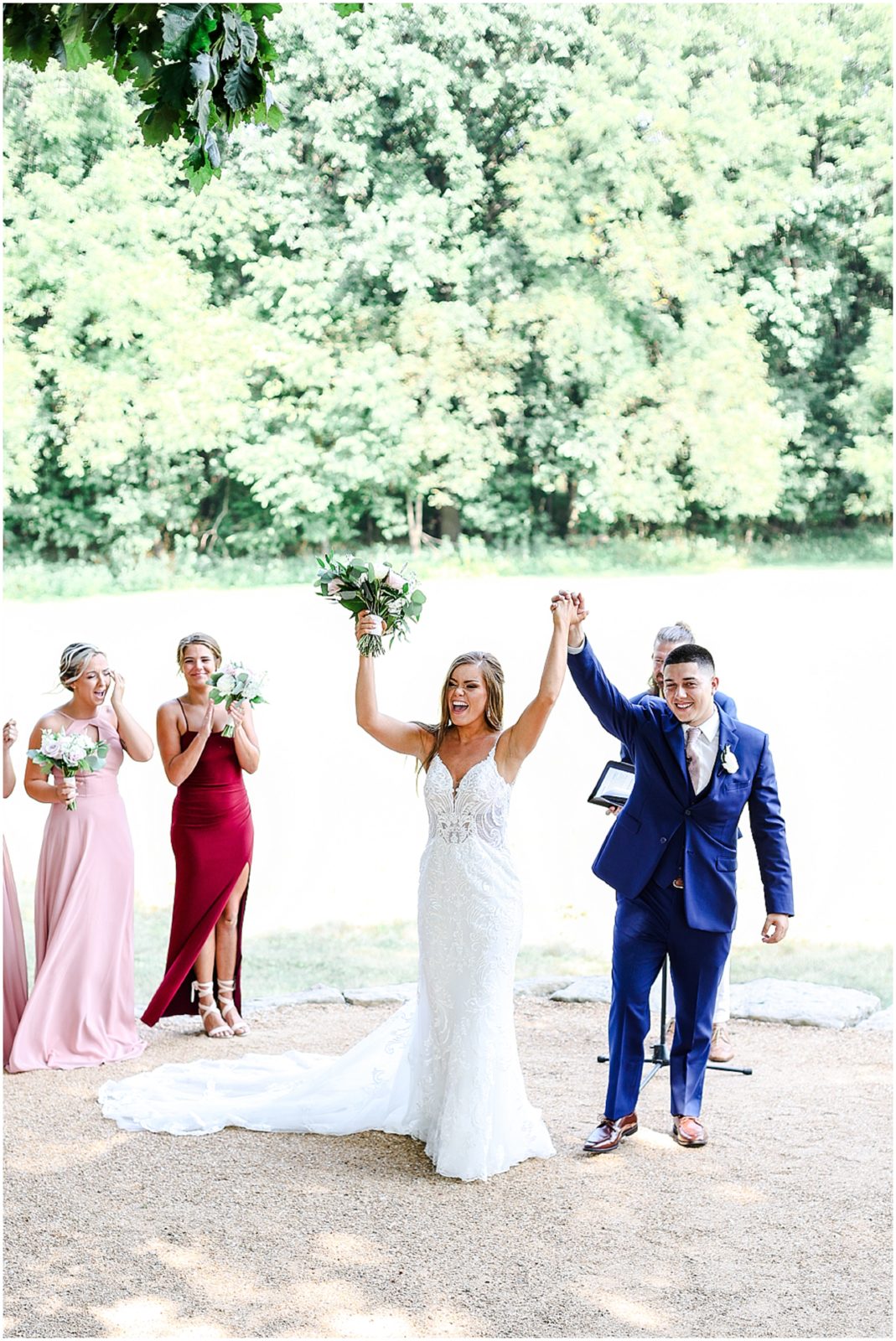 Unplugged Wedding Ceremony at the Barn at Riverbend