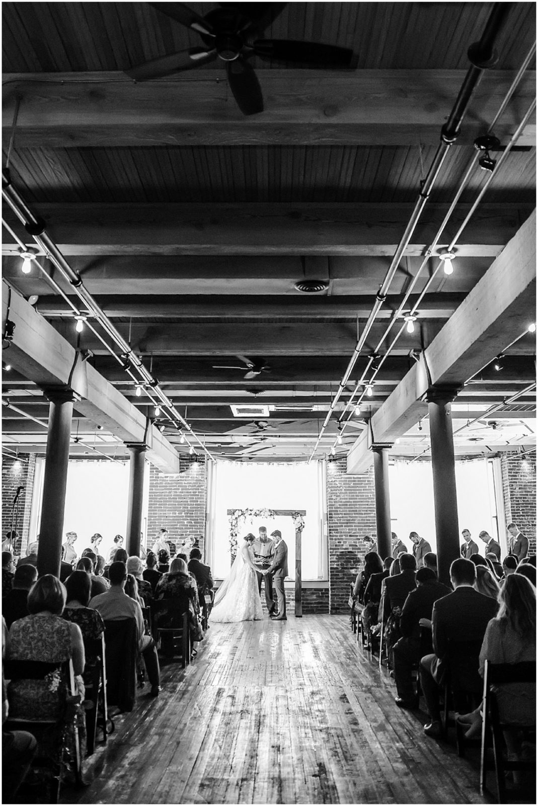 Wedding Ceremony & Reception at the Oliver Building in downtown Kansas City 