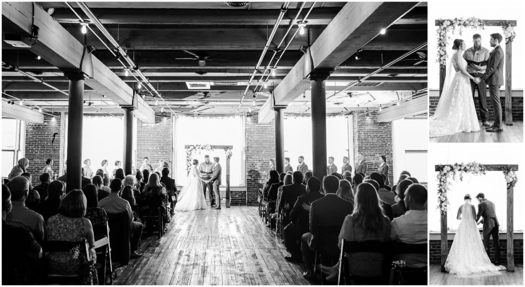 Wedding Ceremony & Reception at the Oliver Building in downtown Kansas City 