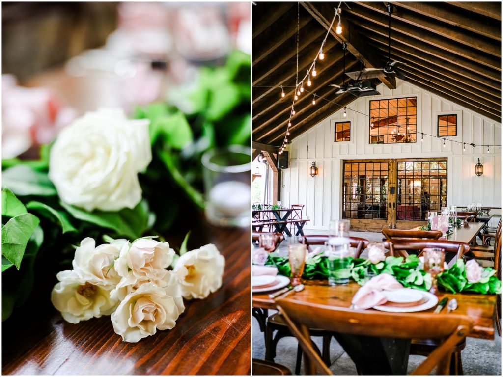 wedding reception details - barn at riverbend - ultrapom - good stuff china - barn wedding venue in kansas city missouri - wedding photography