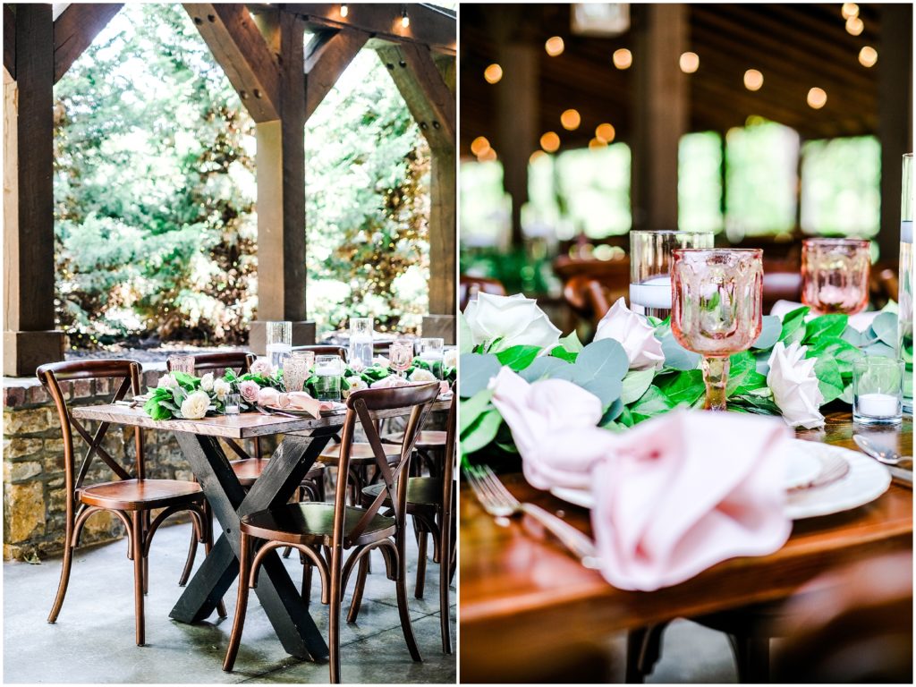 wedding reception details - barn at riverbend - ultrapom - good stuff china - barn wedding venue in kansas city missouri - wedding photography