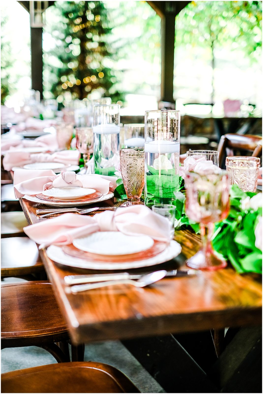 wedding reception details - barn at riverbend - ultrapom - good stuff china - barn wedding venue in kansas city missouri - wedding photography