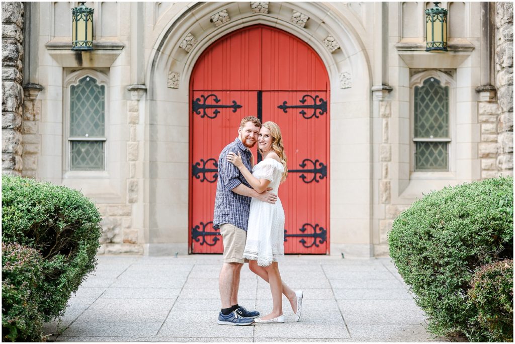 Engagement Session in Kansas City at the UMKC Epperson House - Wedding Photographer KC - unique engagement session ideas