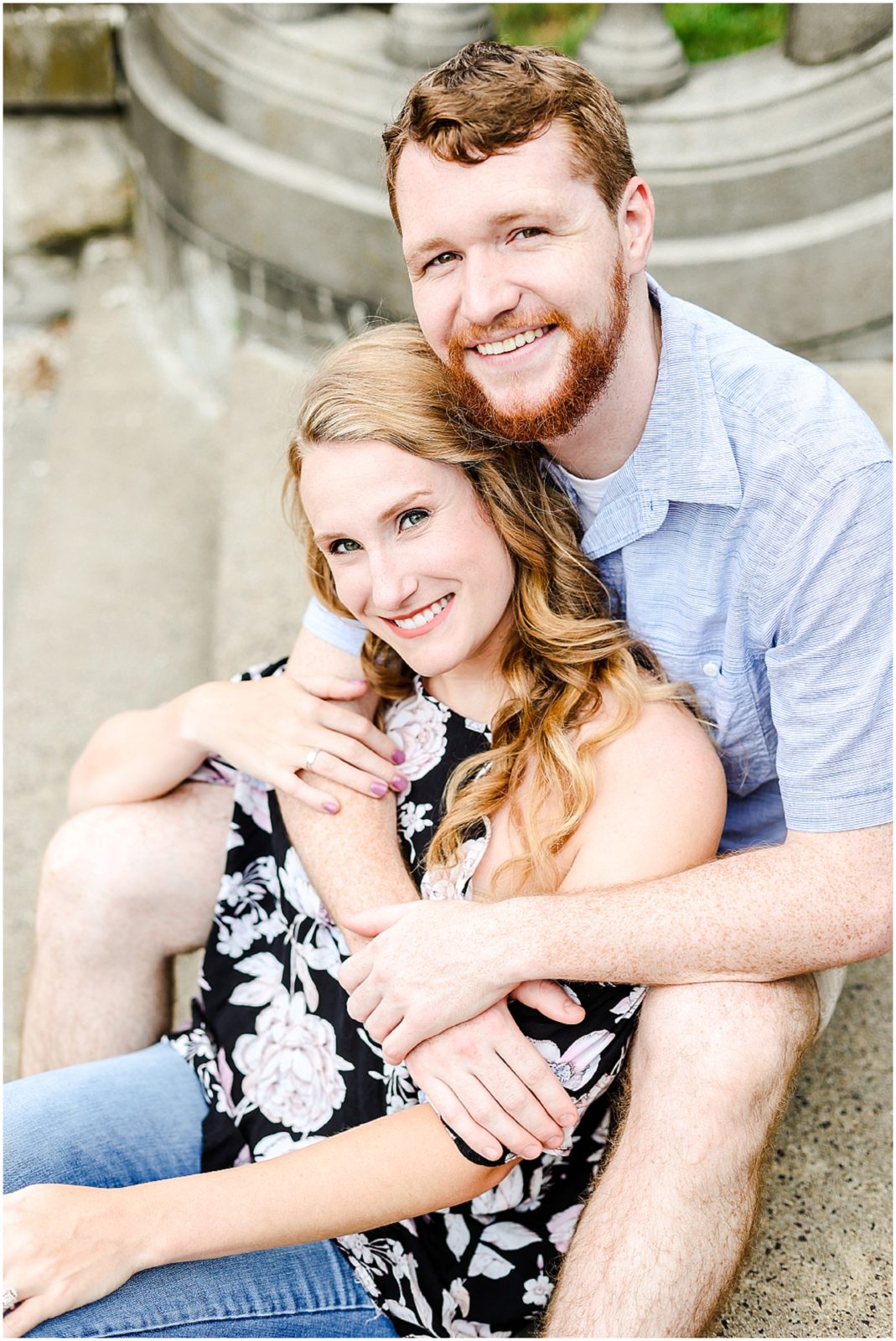 Engagement Session in Kansas City at the UMKC Epperson House - Wedding Photographer KC - unique engagement session ideas