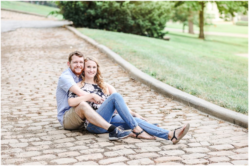 Engagement Session in Kansas City at the UMKC Epperson House - Wedding Photographer KC - unique engagement session ideas