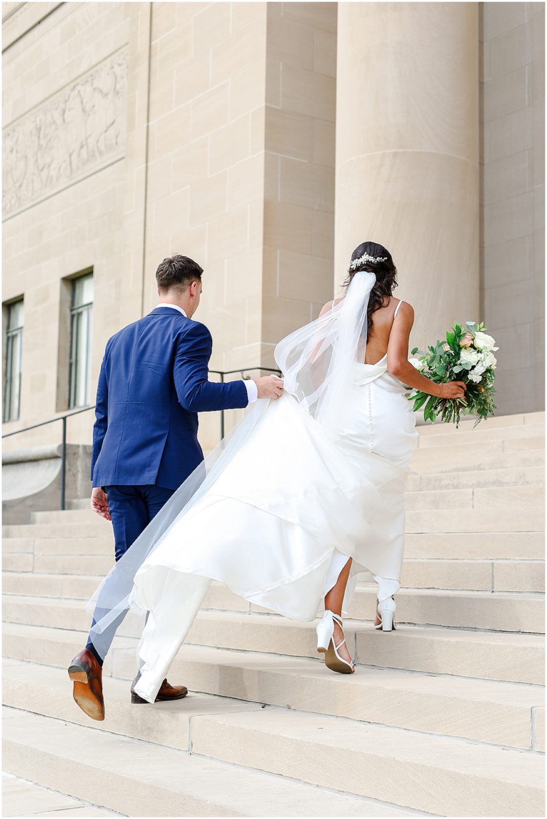 Stunning Wedding Photos in Kansas City by Award Winning Wedding Photographer - Mariam Saifan Photography - Elegant Wedding Kansas City Club for Jasmine & MJ 