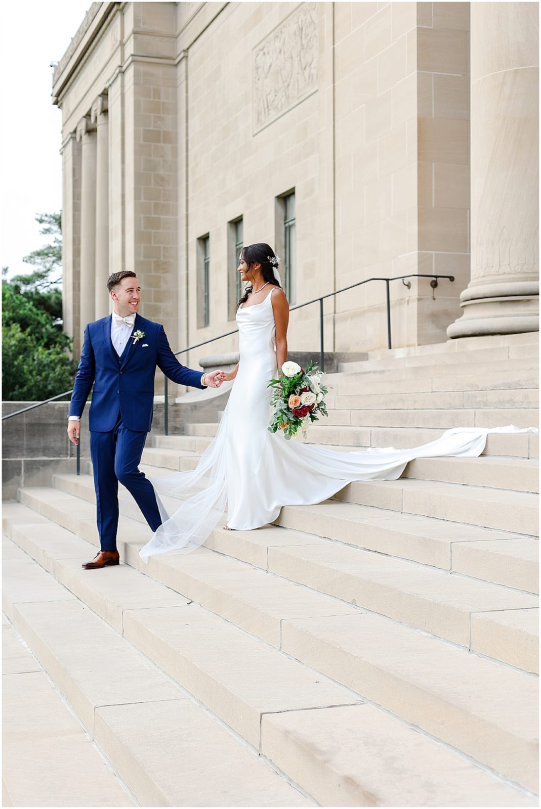 Stunning Wedding Photos in Kansas City by Award Winning Wedding Photographer - Mariam Saifan Photography - Elegant Wedding Kansas City Club for Jasmine & MJ