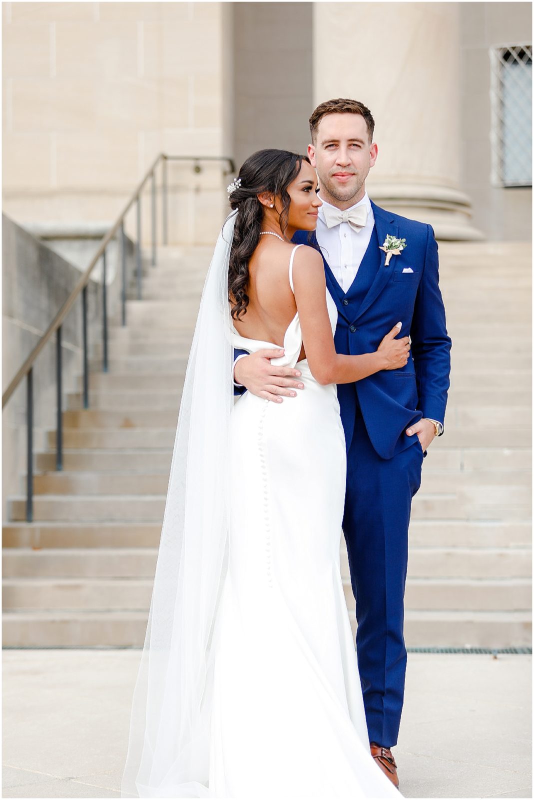 Stunning Wedding Photos in Kansas City by Award Winning Wedding Photographer - Mariam Saifan Photography - Elegant Wedding Kansas City Club for Jasmine & MJ