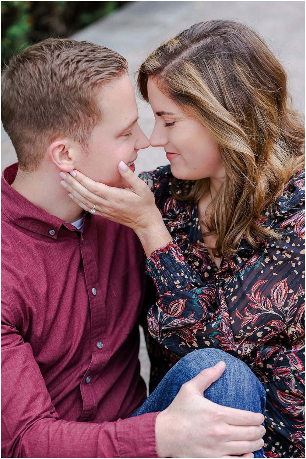 Kansas City Engagement Photos & Wedding Photographer - Nelson Atkins Museum - Location ideas of where to take photos - Oakwood Country Club Wedding Photographer - engagement session