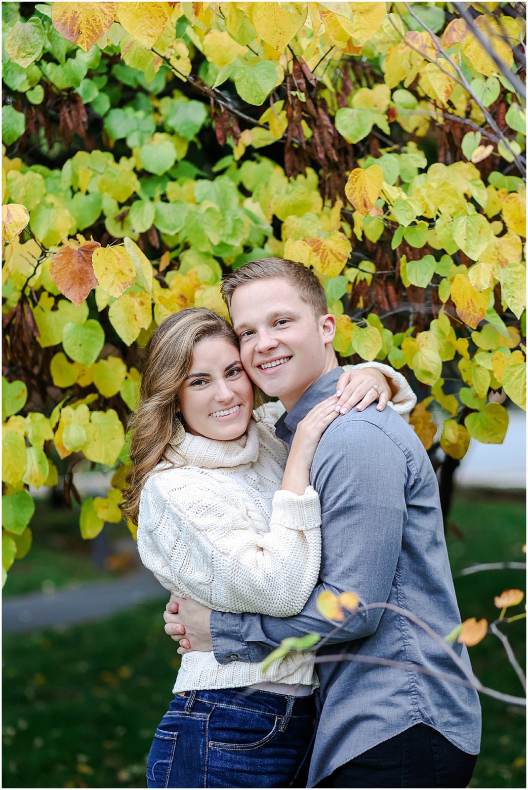 fall engagement photo ideas kansas city