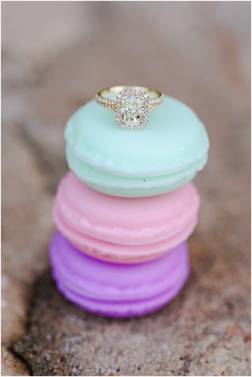 beautiful wedding and engagement ring 