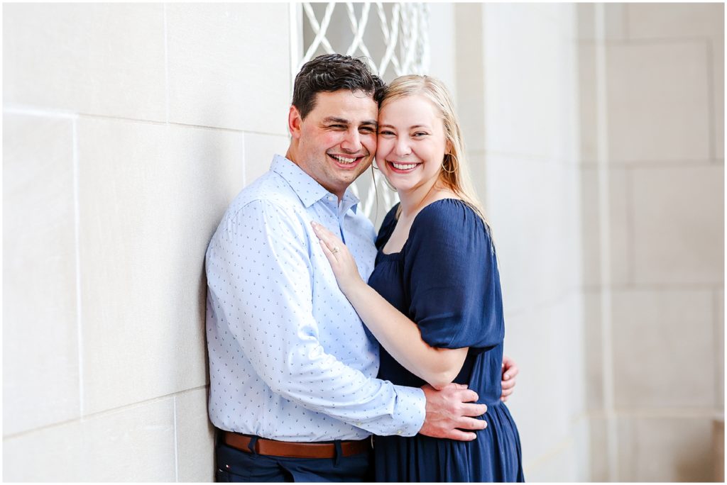 cute couple for their engagement photos 