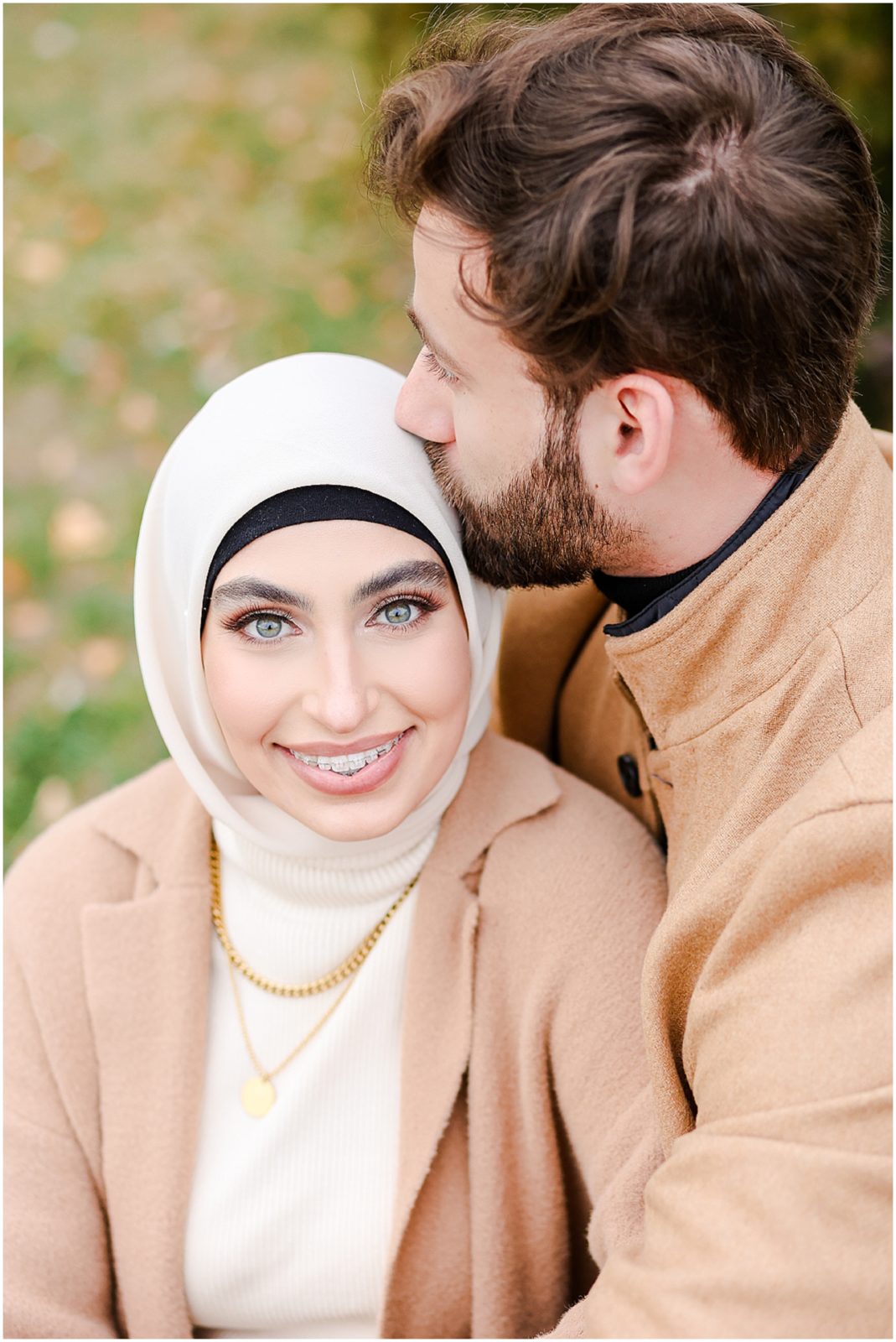 beautiful eyes - Serene & Mamdouh - Kansas City Wedding Photographer - Where to take photos in Kansas - Overland Park Family and Portrait Photography - Wedding Photography - Nelson Atkins Museum of Art - Palestinian Engagement Photos Muslim - Mariam Saifan Photography - Muslim Wedding