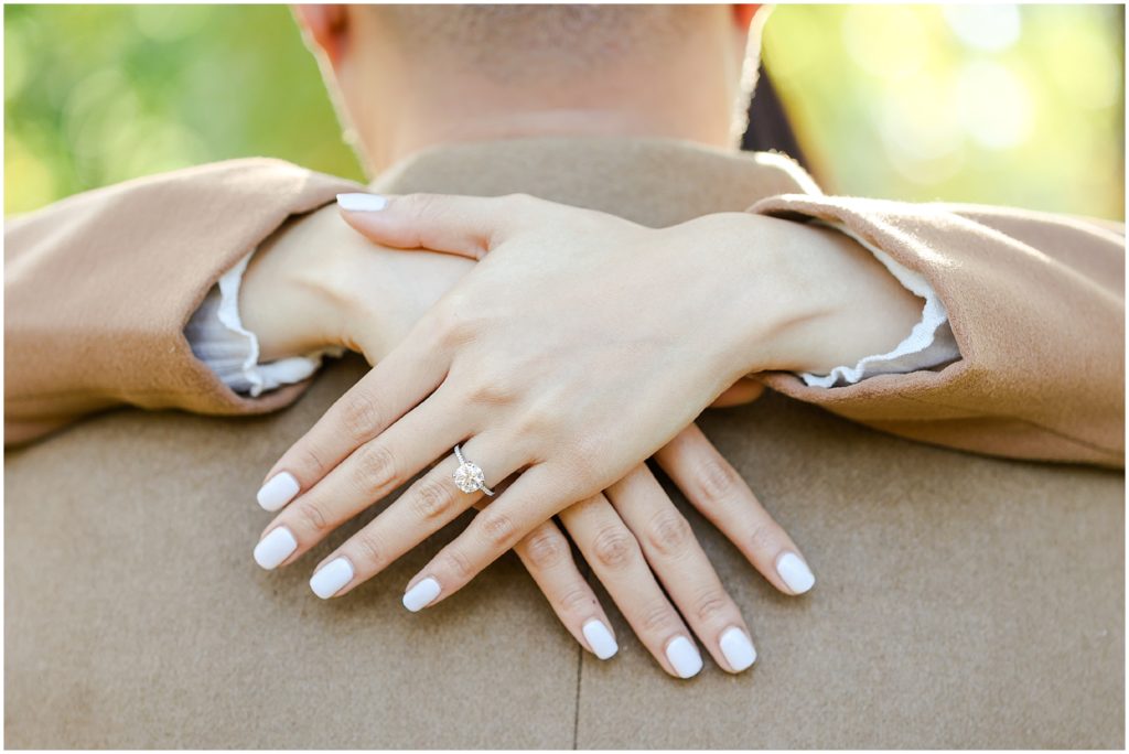 beautiful engagement ring and wedding photographer kansas city 