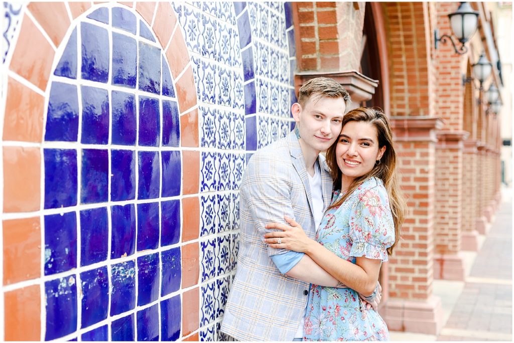 kansas city plaza engagement photos