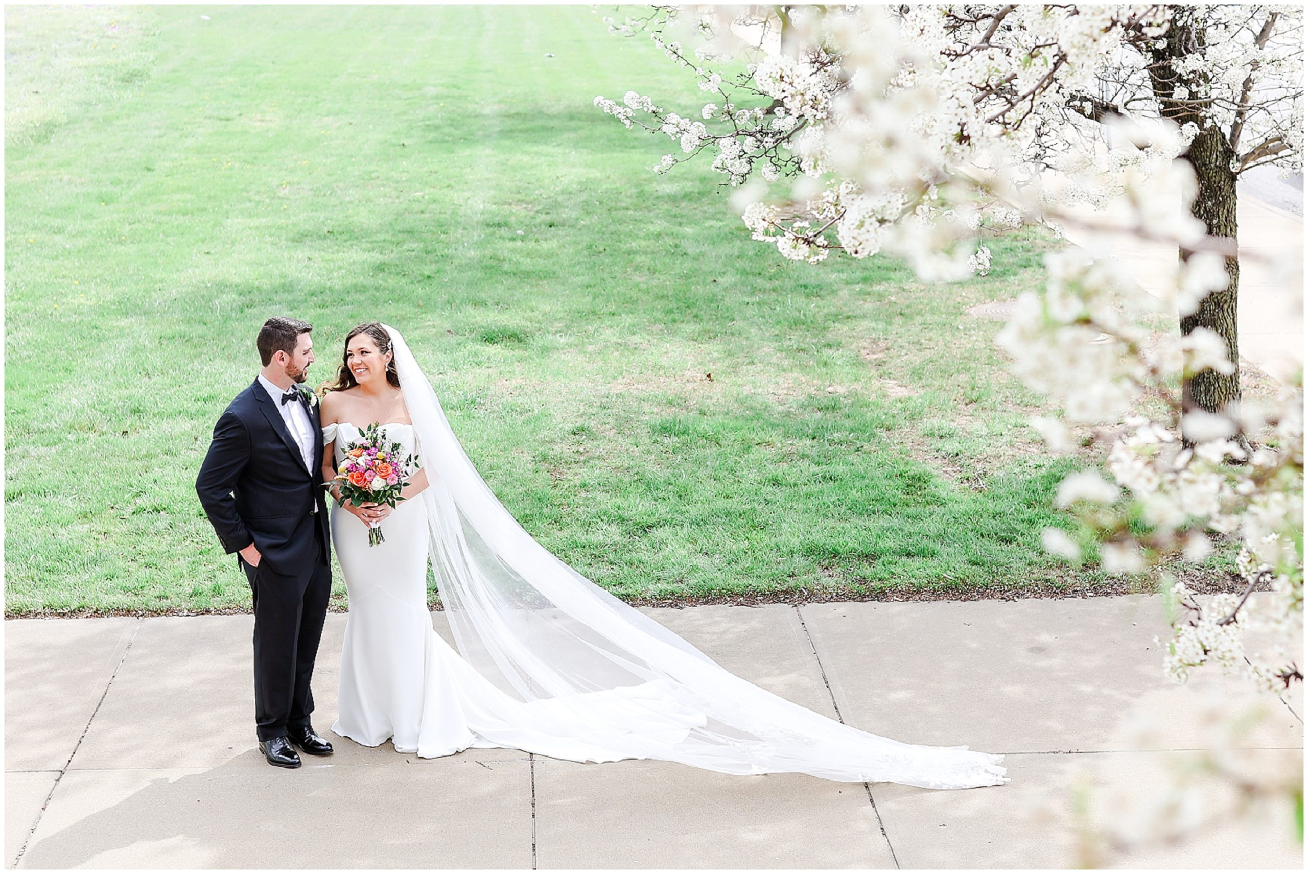 spring wedding kauffman center of performing arts