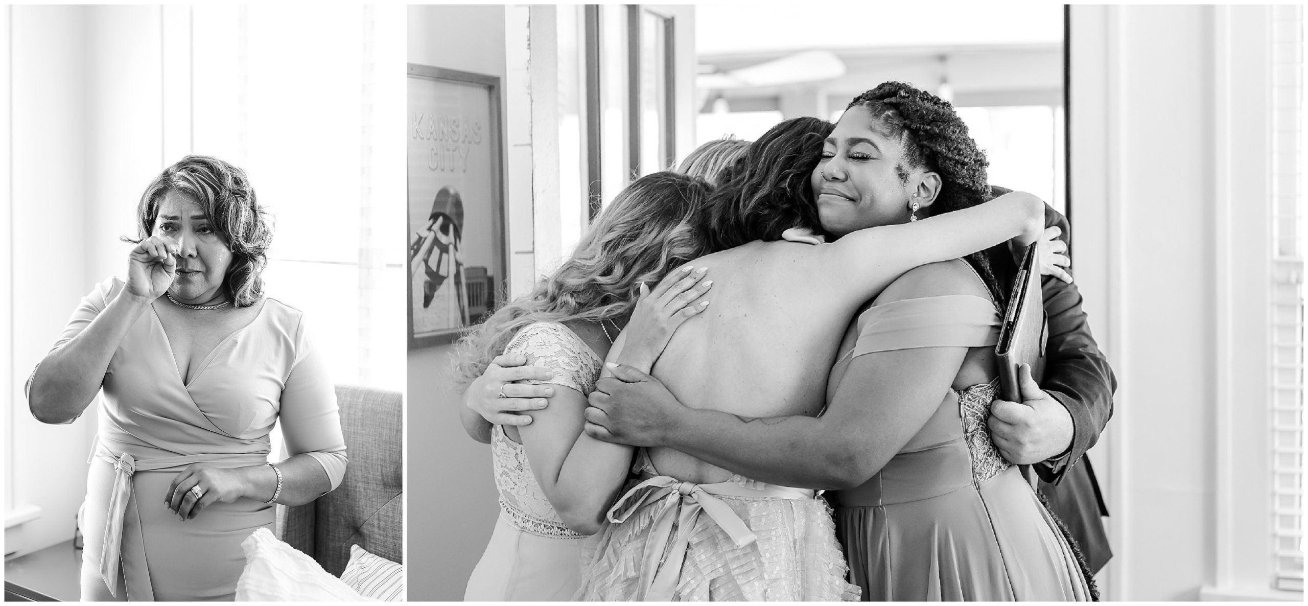 tears of joy for the bride