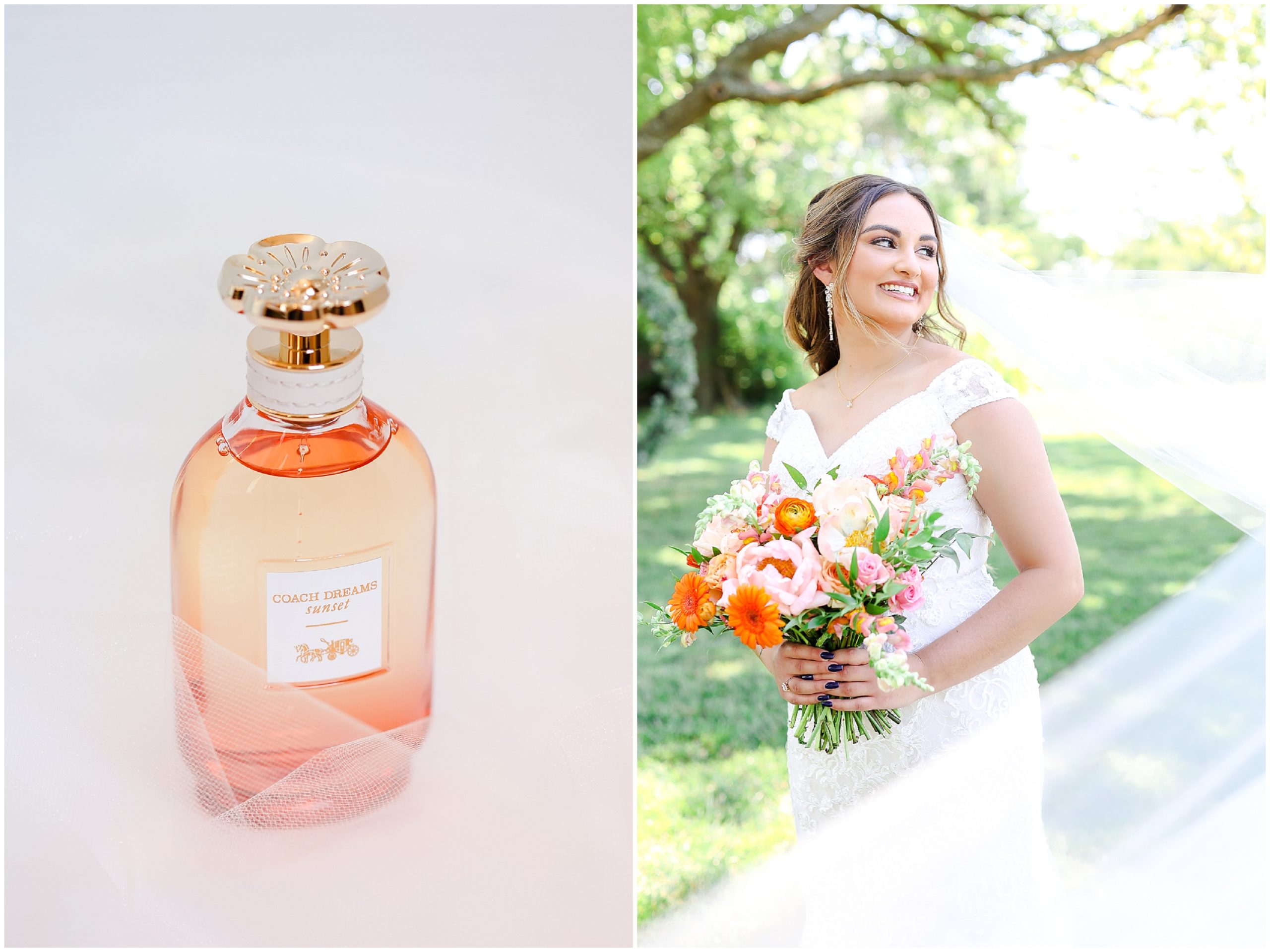 A Summer Wedding at the Topeka Brownstone Kansas - Wedding Photography in Kansas City - Engagement Photos - Colorful Wedding - perfume and bridal photo