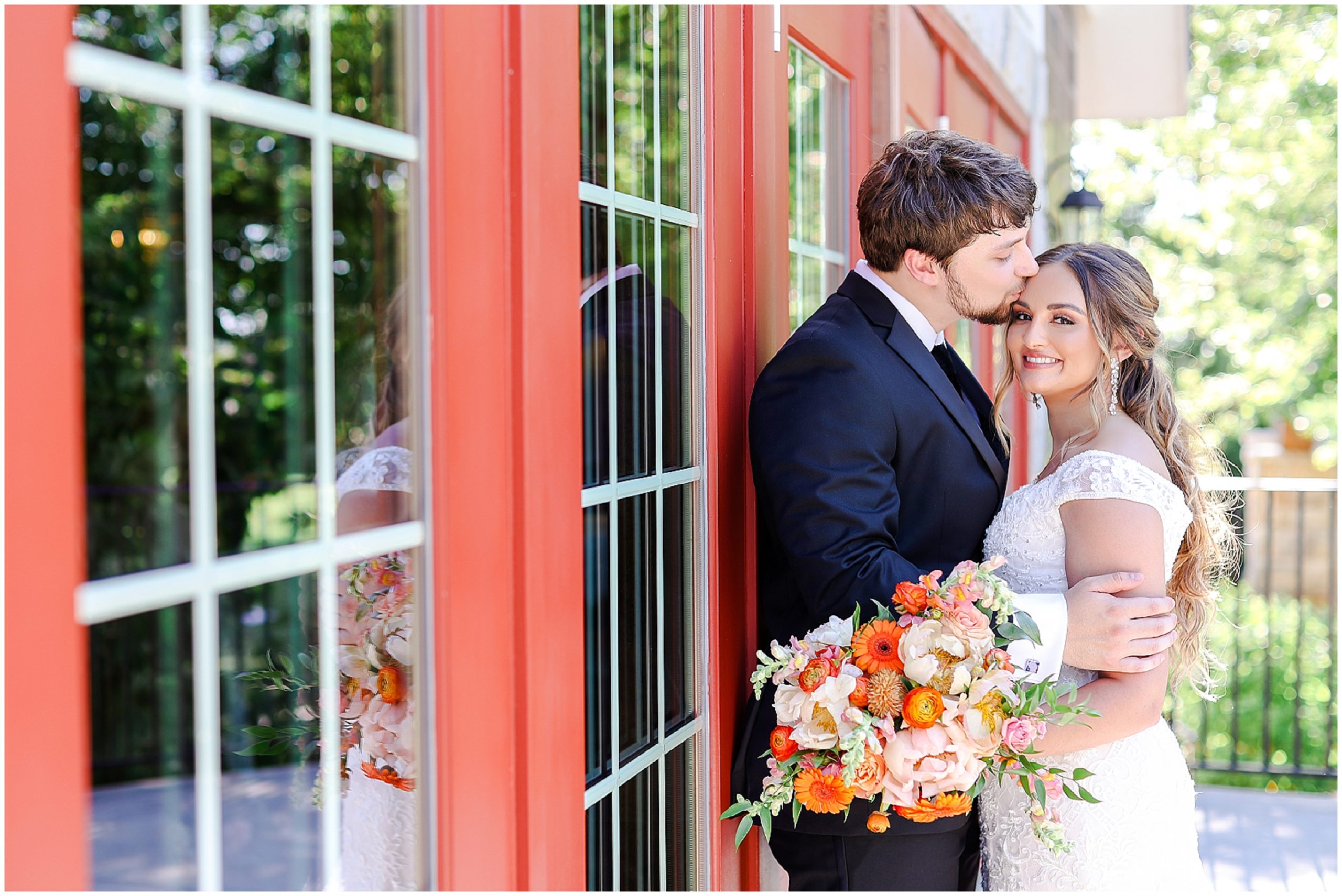 summer wedding at the brownstone